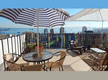 CompartoDepto CL - HABITACION EN CASA CERRO BELLAVISTA, Valparaíso - CH$ 205.000 por mes
