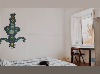 Roomgo PT - Rua do Benformoso 108, 2nd floor room for rent, Lisboa - 300 € Por mês
