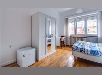 Appartager LU - Nice Room with private shower in Bonnevoie  available immediately, Luxembourg - 930 € / Mois