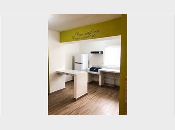 Roomgo MX - LOFT CERCA FACULTAD MEDICINA, NUTRICIÓN, ODONTOLOGÍA, HU, Monterrey - MX$4,500 por mes