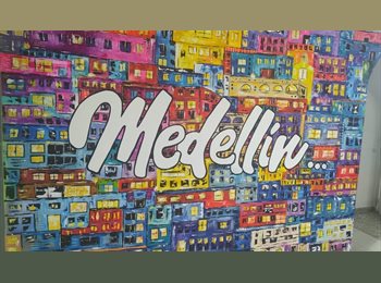 CompartoApto CO - Habitación Con Baño Privado En Estadio, Medellín - COP$900.000 por mes