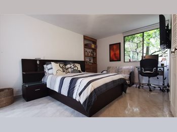CompartoApto CO - Habitación privada con baño en El Poblado | Sector Vizcaya, Medellín - COP$1.300.000 por mes