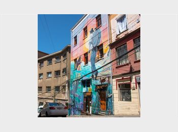 CompartoDepto CL - HABITACIÓN PRIVADA AMOBLADA EN RESIDENCIAL PATRIMONIAL, Valparaíso - CH$300.000 por mes