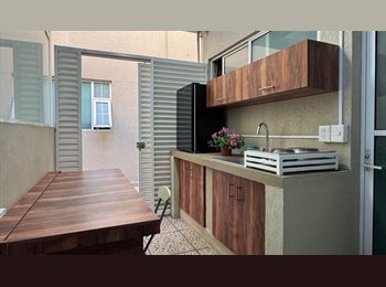Roomgo MX - Estudio Totalmente independiente, Cuauhtémoc - MX$9,200 por mes