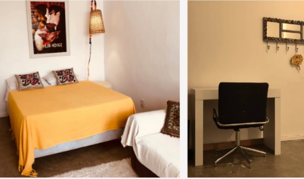 Quarto Silencioso - Com estacão de trabalho + Sofá - Quartos em Rua Barão de Guaratiba, Gloria | Roomgo - Image 4
