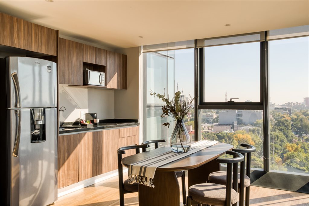 Mexico City - 1BR Iluminado - Avenida Insurgentes Sur, Roma Norte | Roomgo - Image 5