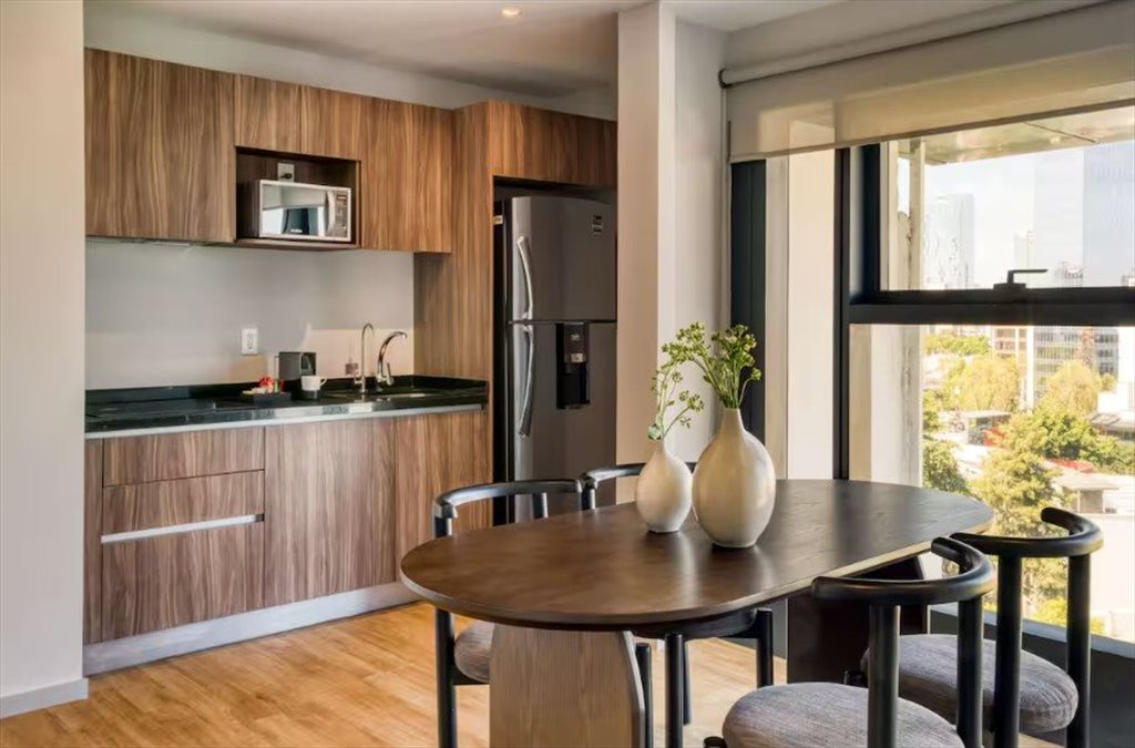 Mexico City - 1BR Panoramic - Avenida Insurgentes Sur, Roma Norte | Roomgo - Image 2