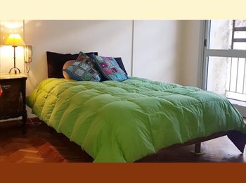Roomgo AR - Piso Internacional,bien Argentino,habitacion gigante privada ,terraza,parrilla,sol,balcones, Capital Federal - AR$ 750.000 pm