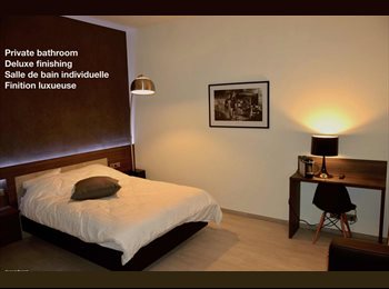 Appartager BE - room 11/spacieux  Studio de Luxe Meublé - Salle de bain Privée - Service de Nettoyage, Etterbeek - 650 € pm