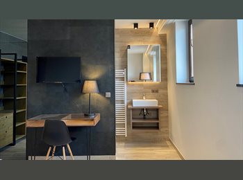 Appartager BE - studio (room 5) lujosos(servicio de limpieza/terraza/jardín/baño privado), Etterbeek - 685 € pm