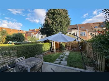 Appartager BE - Chambre à louer dans une maison avec jardin plein sud EVERE – Limite Woluwé, Rue du Dix-Sept Avril, Woluwe Saint Lambert - Sint Lambrechts Woluwe - 600 € pm