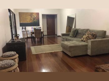 Roomgo BR - Suite bem localizada e confortável em Sampa, Jardim Paulista - R$ 2.000 Por mês