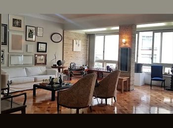 Roomgo BR - Suite ou quarto em apartamento de alto nível, Ipanema - R$ 3.500 Por mês