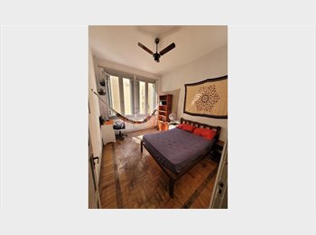 Roomgo BR - Quarto mobiliado na parte histórica e financeira do Rio. Estação da Carioca, Lapa - R$ 1.400 Por mês