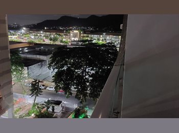 Roomgo BR - Suíte-Master na Barra da Tijuca, Itanhangá - R$ 3.000 Por mês