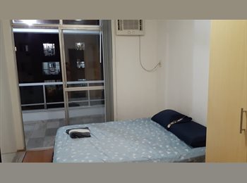Roomgo BR - Suíte-Master na Barra da Tijuca, Itanhangá - R$ 3.500 Por mês