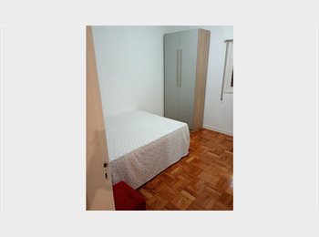 Roomgo BR - Alugo um quarto casal, individual em Vl. N.Conceição/Vl. Olímpia, Moema - R$ 1.700 Por mês