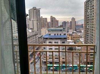 CompartoDepto CL - OFREZCO HABITACIÓN INDIVIDUAL CON BAÑO PRIVADO, Santiago Centro - CH$0 por mes