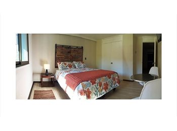 CompartoDepto CL - Arriendo Excelente Habitacion Amoblada Providencia Mínimo una semana, Providencia - CH$385.000 por mes