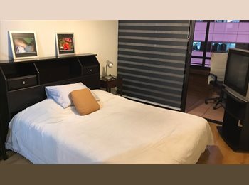 CompartoDepto CL - Amplia Suite Privada Amoblada, Providencia - CH$450.000 por mes