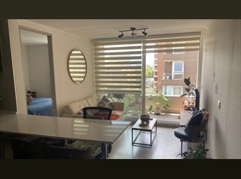CompartoDepto CL - Depto nuevo piso 9 en el mejor barrio de Ñuñoa, Ñuñoa - CH$600.000 por mes