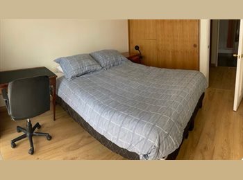 CompartoDepto CL - Habitación con cama dos plazas, Providencia - CH$300.000 por mes