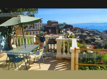 CompartoDepto CL - Piezas Amobladas Valparaíso A Metros Plaza Bismark, Valparaíso - CH$160.000 por mes
