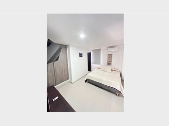 CompartoApto CO - Habitación amoblada con baño interno en Riomar barranquilla, Barranquilla - COP$ 1.200.000 por mes
