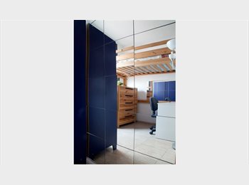 Roomgo ES - Habitacion individual exterior con gran ventana, Les Corts - 575 € por mes