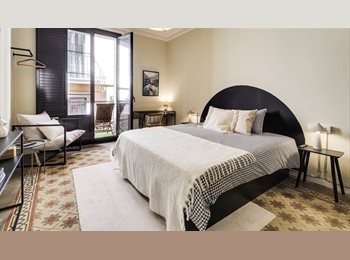 Roomgo ES - ATENAS: PRIVATE TERRACE ROOM, Barcelona - 990 € por mes