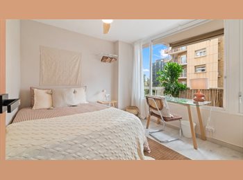 Roomgo ES - LIMERICK: SUPER BRIGHT ROOM WITH PRIVATE TERRACE, Les Corts - 895 € por mes