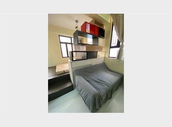 Roomgo HK - Nice & Furnished Studio Room with Sea-view for Lease, Sai Ying Pun - HKD14,500 pcm