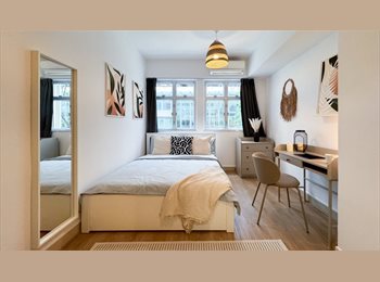 Roomgo HK - Fully Furnished Room in Causeway Bay, Causeway Bay - HKD13,900 pcm
