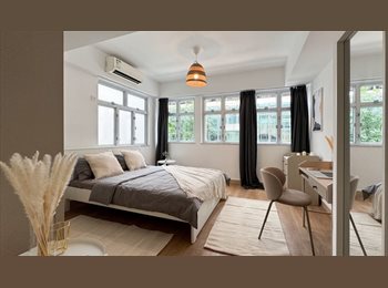 Roomgo HK - Spacious Fully Furnished Room, Causeway Bay - HKD15,500 pcm