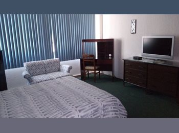 Roomgo MX - BAÑO PROPIO.  ENORME Y BELLA RECAMARA. COL. ROMA SUR., Cuauhtémoc - MX$9,500 por mes