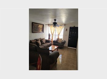 Roomgo MX - Habitación con baño privado A/A en casa compartida, Cancún - MX$5,500 por mes