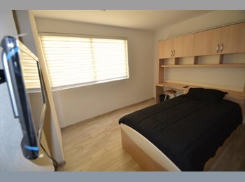 Roomgo MX - Habitación Amueblada Individual Baño Propio (Mujer), Cuauhtémoc - MX$6,800 por mes