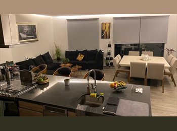 Roomgo MX - Hermosa habitación en penthouse baño privado terraza increible vista a parque, Cuauhtémoc - MX$14,000 por mes