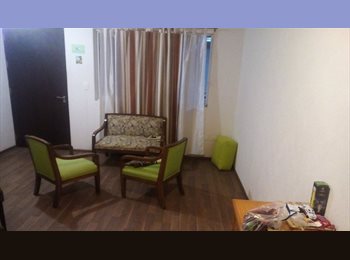Roomgo MX - Habitación con baño propio y balcón en renta, Coyoacán - MX$5,500 por mes