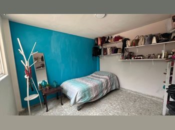 Roomgo MX - Habitación individual, muy iluminada y ambiente tranquilo, Alvaro Obregón - MX$5,500 por mes