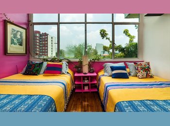 Roomgo MX - AMPLIA E ILUMINADA HABITACIÓN AMUEBLADA EN POLANQUITO SUPER VISTA, Miguel Hidalgo - MX$15,900 por mes