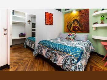 Roomgo MX - HERMOSA HABITACION EN POLANQUITO FRENTE AL PARQUE LINCOLN CAMA QUEEN SIZE, Miguel Hidalgo - MX$16,900 por mes