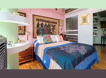 Roomgo MX - HERMOSA HABITACION/SUPER VISTA /MUY ILUMINADA CAMA QUEEN SIZE/ PARQUE LINCOLN/ POLANQUITO, Miguel Hidalgo - MX$13,500 por mes