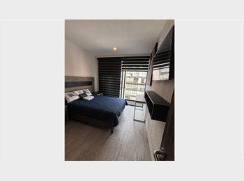 Roomgo MX - HABITACIÓN AMUEBLADA CON TODOS LOS SERVICIOS INCLUDIOS EN DPTO NUEVO (ROMMIE), Coyoacán - MX$8,500 por mes