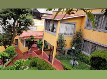 Roomgo MX - Habitación Amueblada con servicios incluidos en Zona Residencial – Ideal para Profesionistas, Naucalpan - MX$8,000 por mes