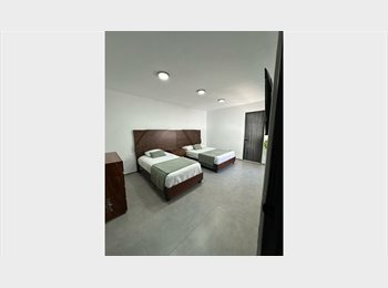 Roomgo MX - Habitación para dos personas en departamento compartido de lujo, Guadalajara - MX$6,800 por mes