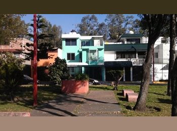 Roomgo MX - HABITACION ZONA SUR CDMX COYOACAN CULHUACAN (a una cuadra del metrobus CAFETALES), Coyoacán - MX$4,575 por mes