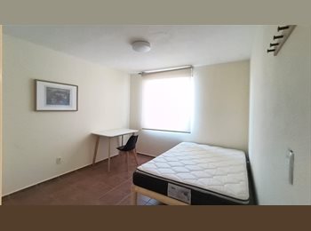 Roomgo MX - Amplia habitación amueblada en Roma Norte, Cuauhtémoc - MX$8,500 por mes