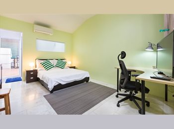 Roomgo SG - Ensuite Room nr MRT/CGH/ CBP/ SIA Trg Ctr/ Boeing/ CIA (B2), Tanah Merah - $1,400 pm
