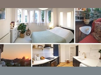 Roomgo UK - 2 double rooms-renovated house-all bills incl, The Hyde - £1,100 pcm